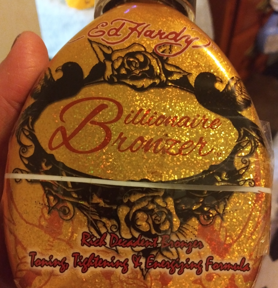 Ed Hardy tanning bed bronzer